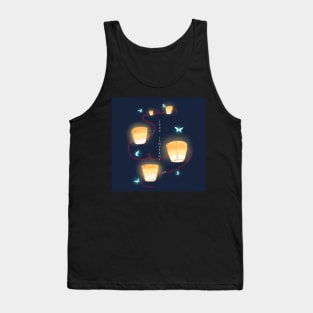 Three thousand lanterns - Qiandeng Temple Tank Top